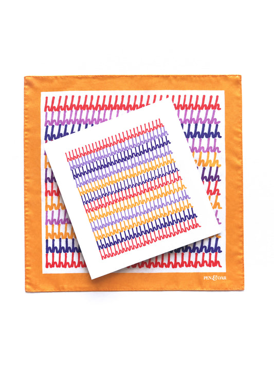 H Pocket Square