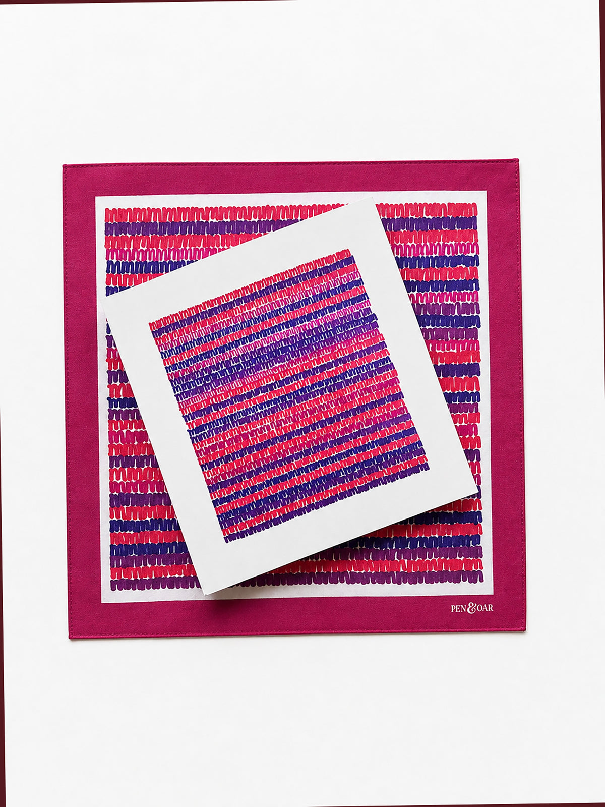 M Pocket Square