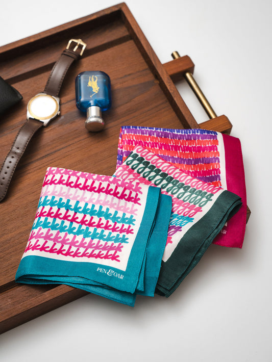 M Pocket Square