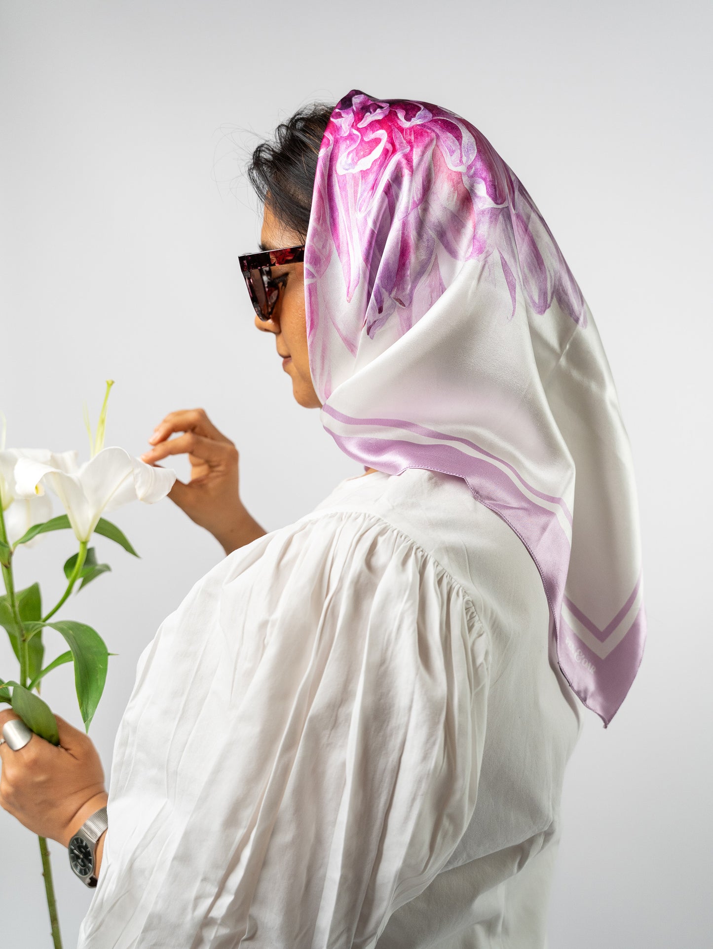 A Lovesome Thing indeed Silk Scarf