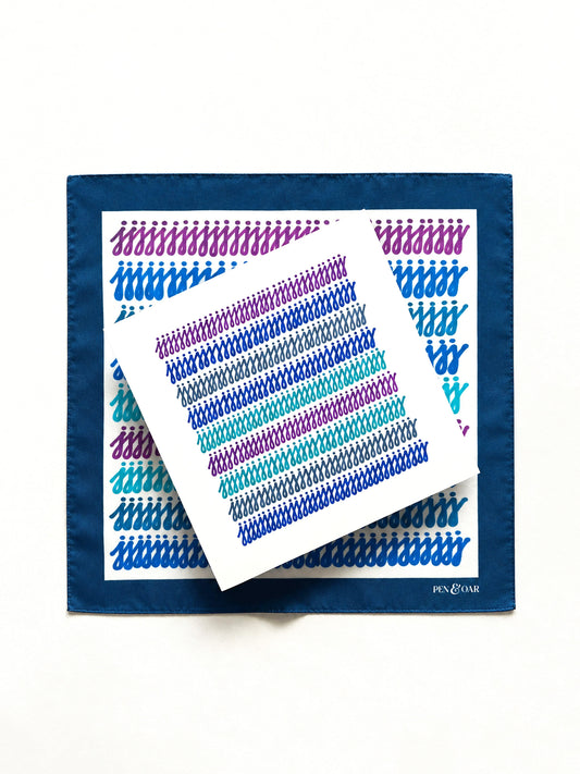 J Pocket Square