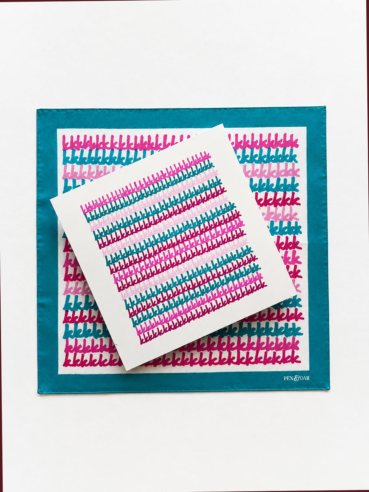 K Pocket Square